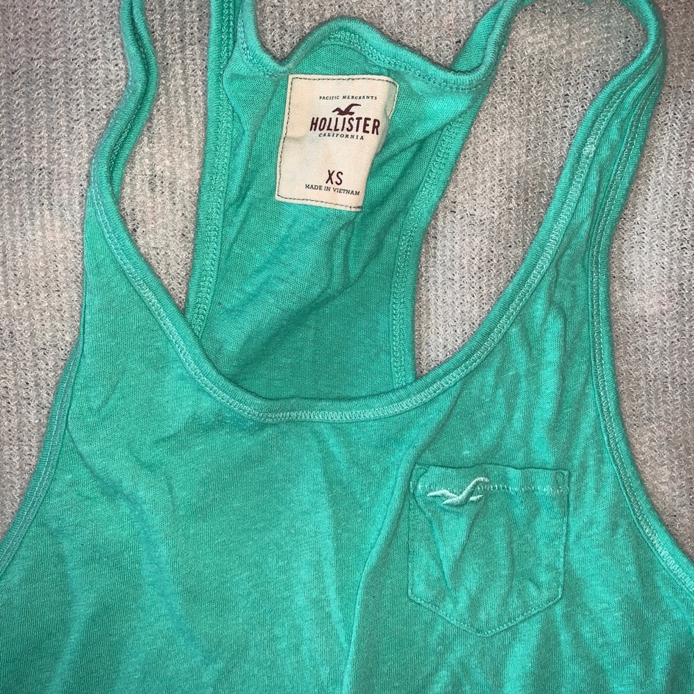 HOLLISTER RACERBACK TANK 💙💚 - Picture 2 of 5